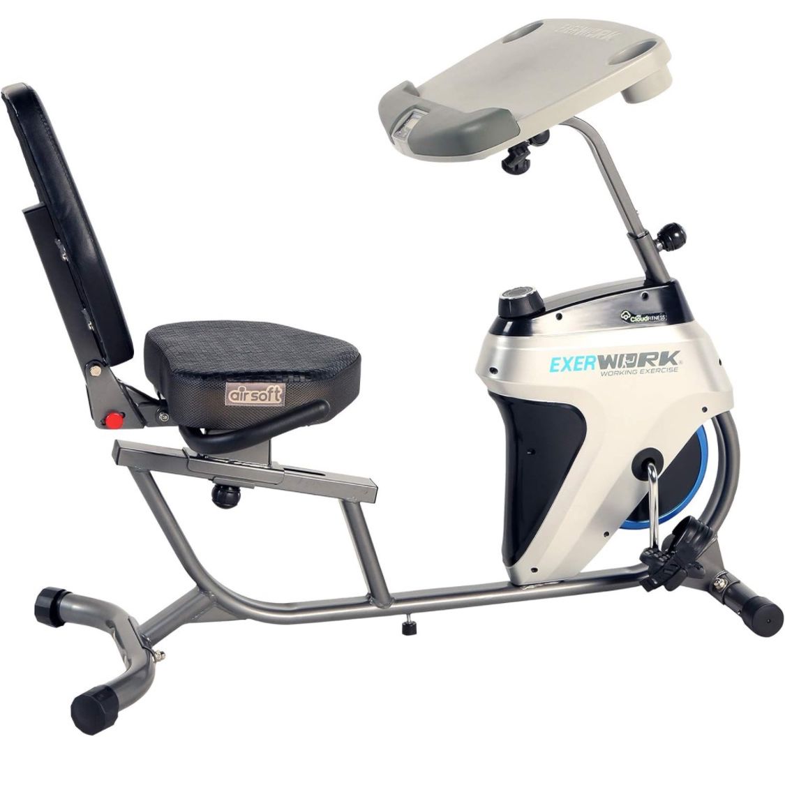 MERACH Recumbent Exercise Bike for Home with Smart Bluetooth 