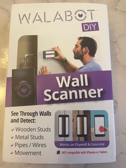 Walabot diy wall scanner works on drywall and concrete