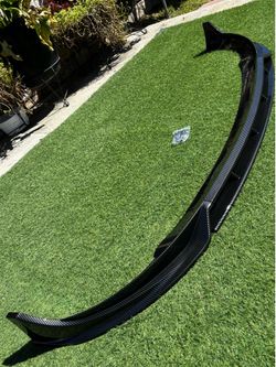 Spoiler delantero (splitter/labio) para parachoques de coche compatible con Tesla Model Y 2020-2023