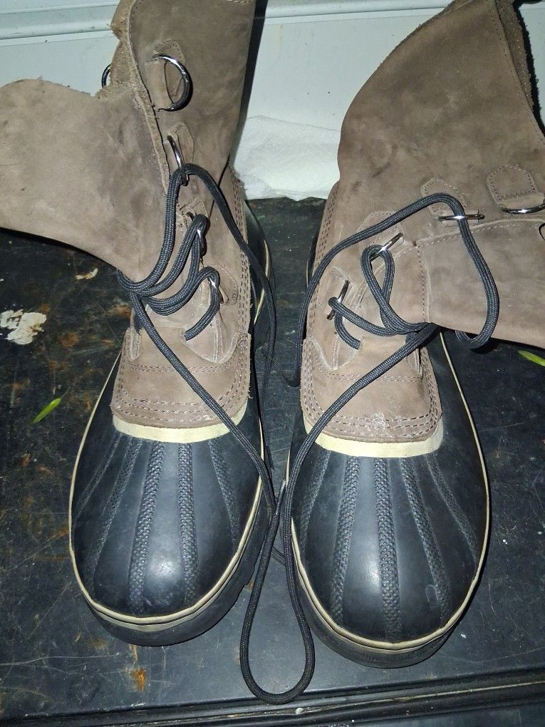 SOREL Caribou Hide Waterproof Boots