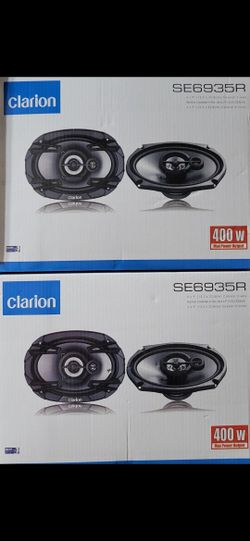 Clarion 6x9s 400 Watts LOUD And Clear Everything We Sell Is Always Brand New 