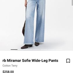 Rag & Bone Miramar Jeans - Size 26, NEW WITH TAGS