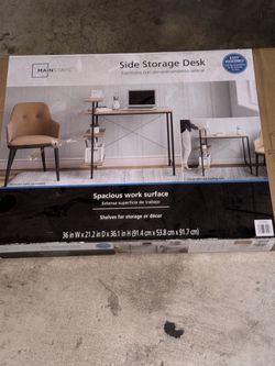 Never opened small desk ( willing to negotiate)