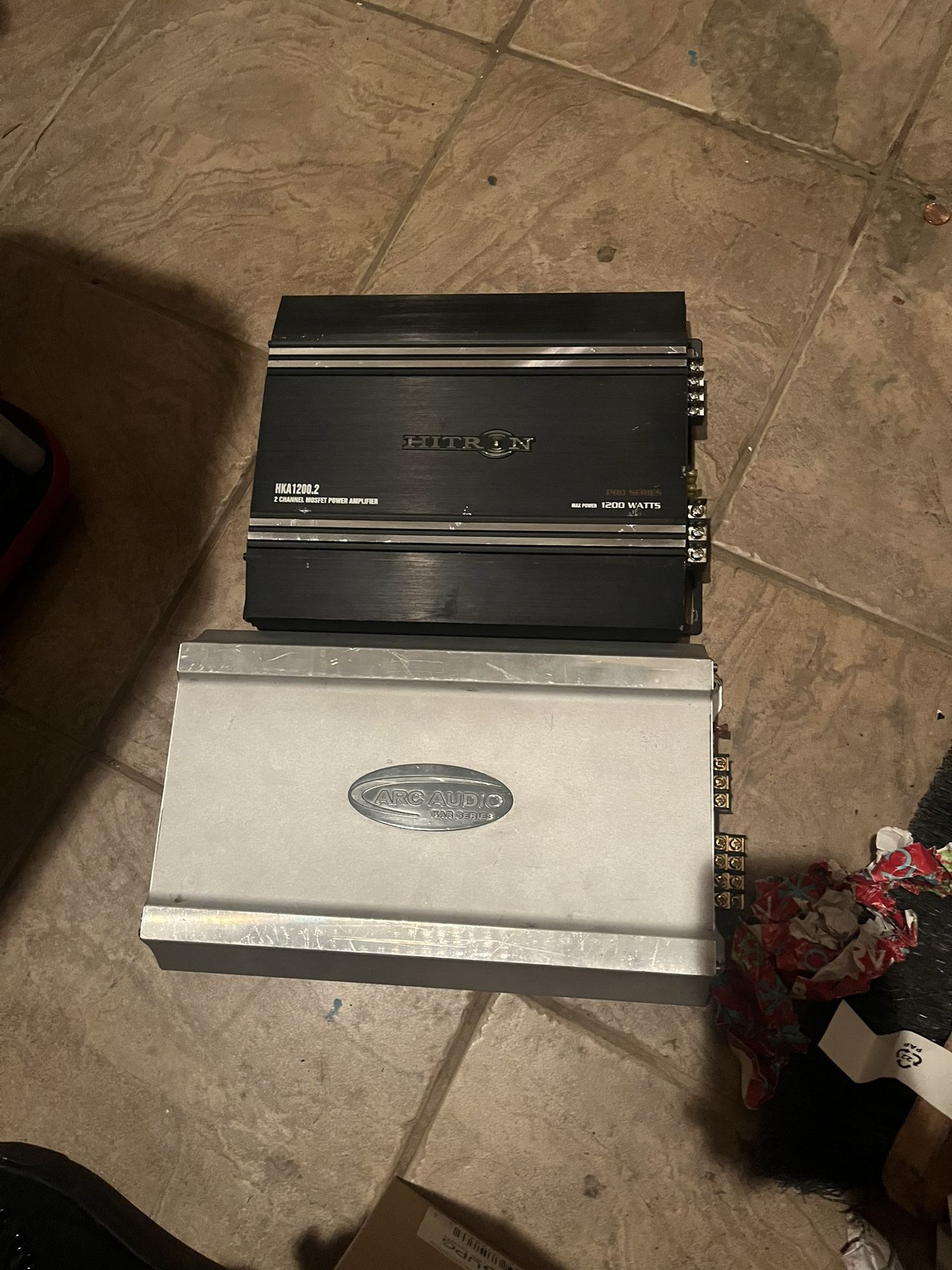 Car Audio Amplifiers (Read Description)