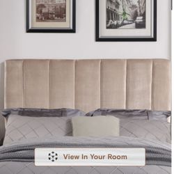 Velvet Headboard 