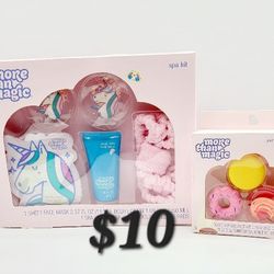 More Thann Magic Spa Kit & Perfect Pastries Lip Balm Set