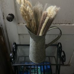 Galvanized Water Pitcher