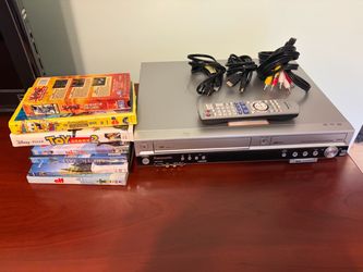 Panasonic DVD VHS Combo Player with Remote