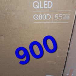SAMSUNG 85"INCH QLED 4K Q80D