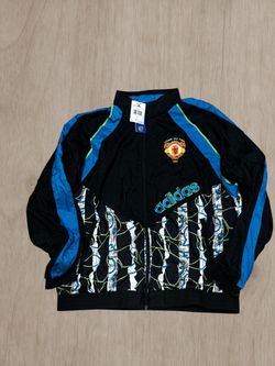 adidas Manchester United 1992 League Cup Final Woven Jacket Size: Men’s Large