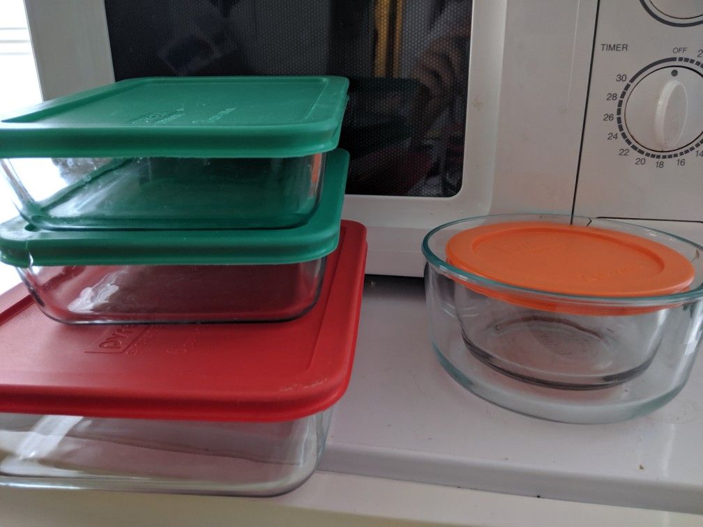 Tupper Ware glass pyrex