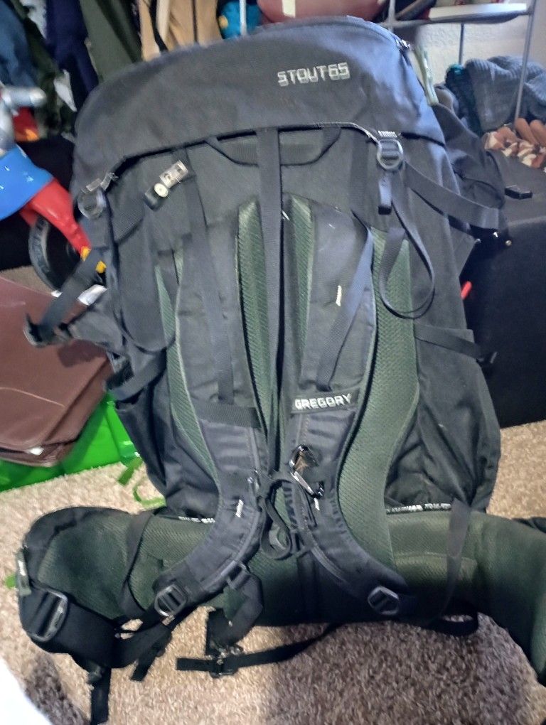 Gregory Stout 65L Backpack. Neverused