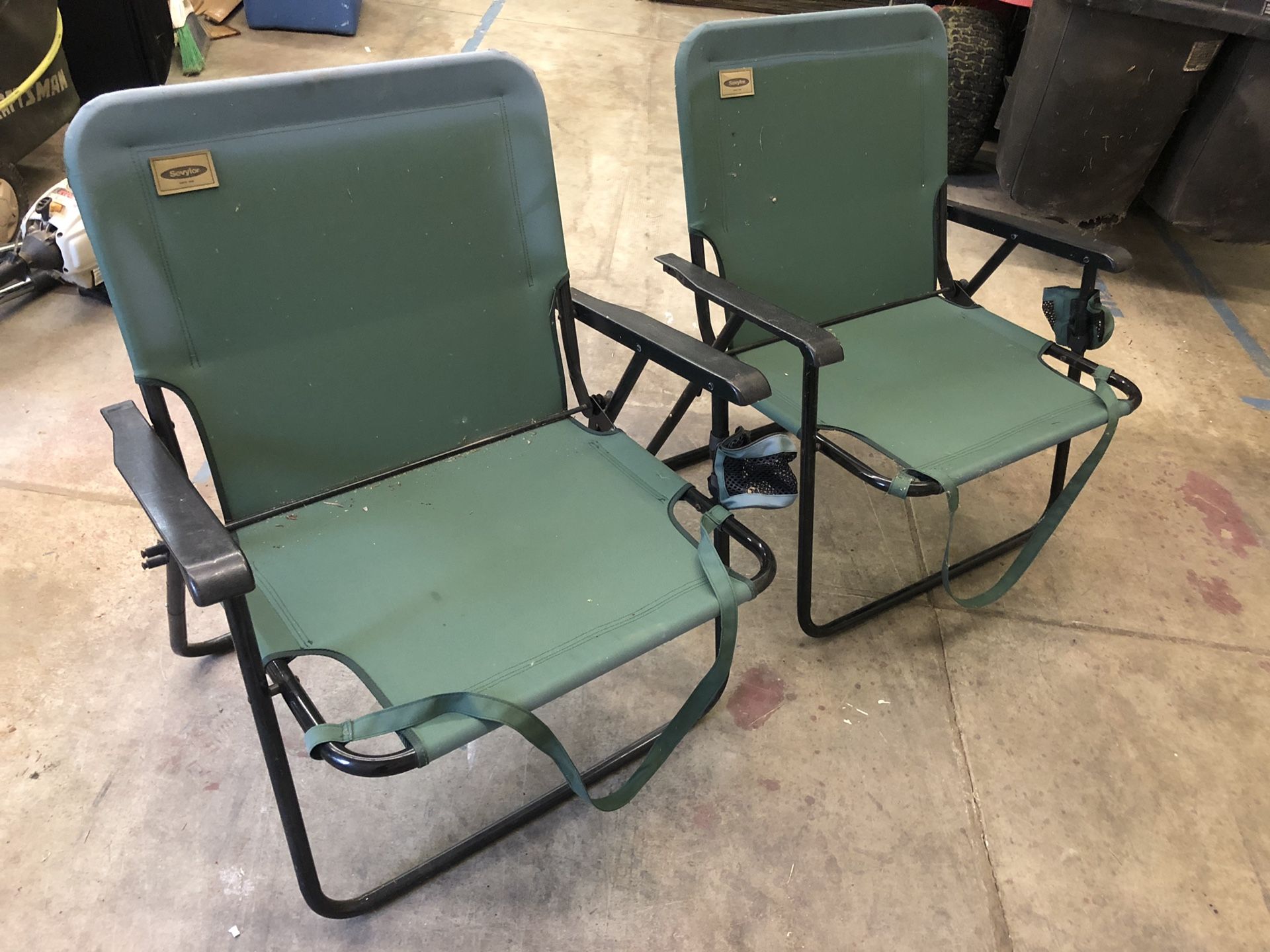 2 Sevylor folding fishing chairs for Sale in Federal Way, WA OfferUp