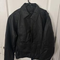Men’s Genuine Leather Jacket - XL - New
