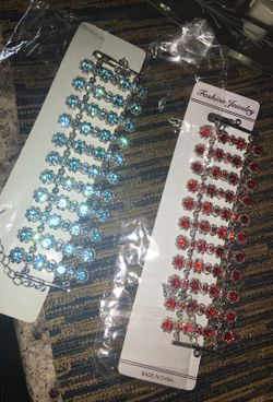 Beautiful bracelet brand new each $25 or $40 for both