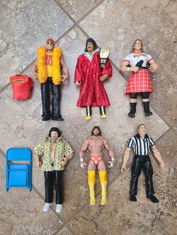 WWE WWF Mattel Jakks Elite Legends Wrestling Figures