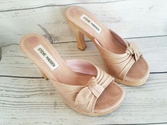 Women's Steve Madden Open Toe Heels Size 6.5
