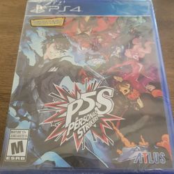 Sealed PS4 Personas Striker