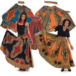 Dashiki skirt