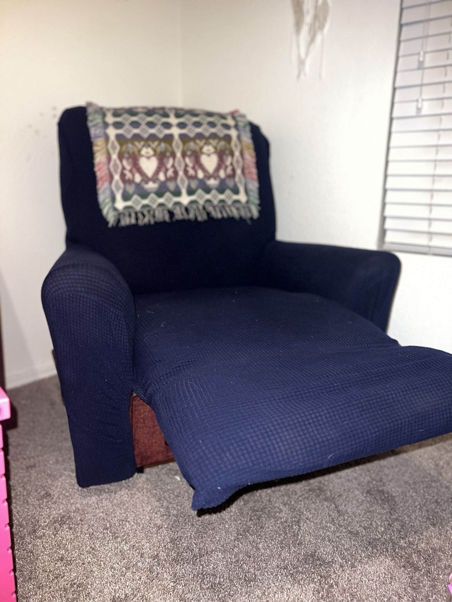 Reclining rocking chair