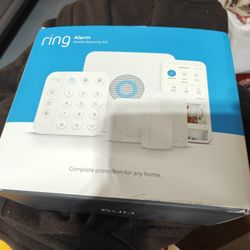 Ring - Alarm 8-Piece Security Kit - White