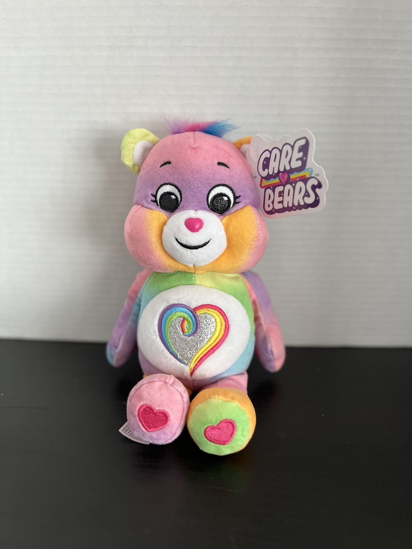 2022 Care Bears Togetherness Bear Glitter Belly NWT