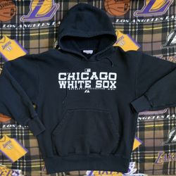 Rare Vintage 2005 Majestic Chicago White Sox MLB Hoodie Jacket Sz L