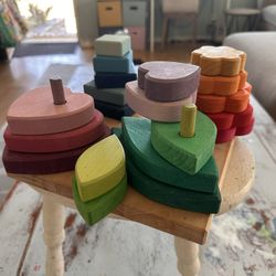Grimms Wooden Stacking Game 