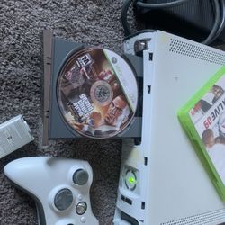 Xbox 360 console with grand theft auto liberty city