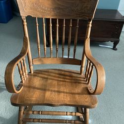 Heavy Duty Rocking Chair 