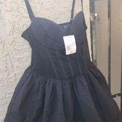 Women's Large Black Dress New