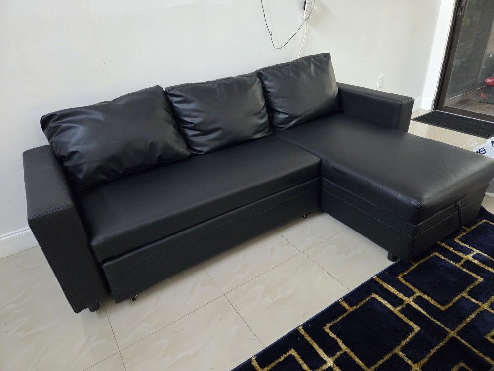 Black Sectional Couch