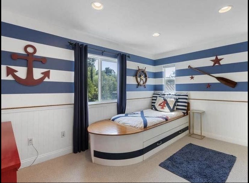 Complete nautical bedroom set