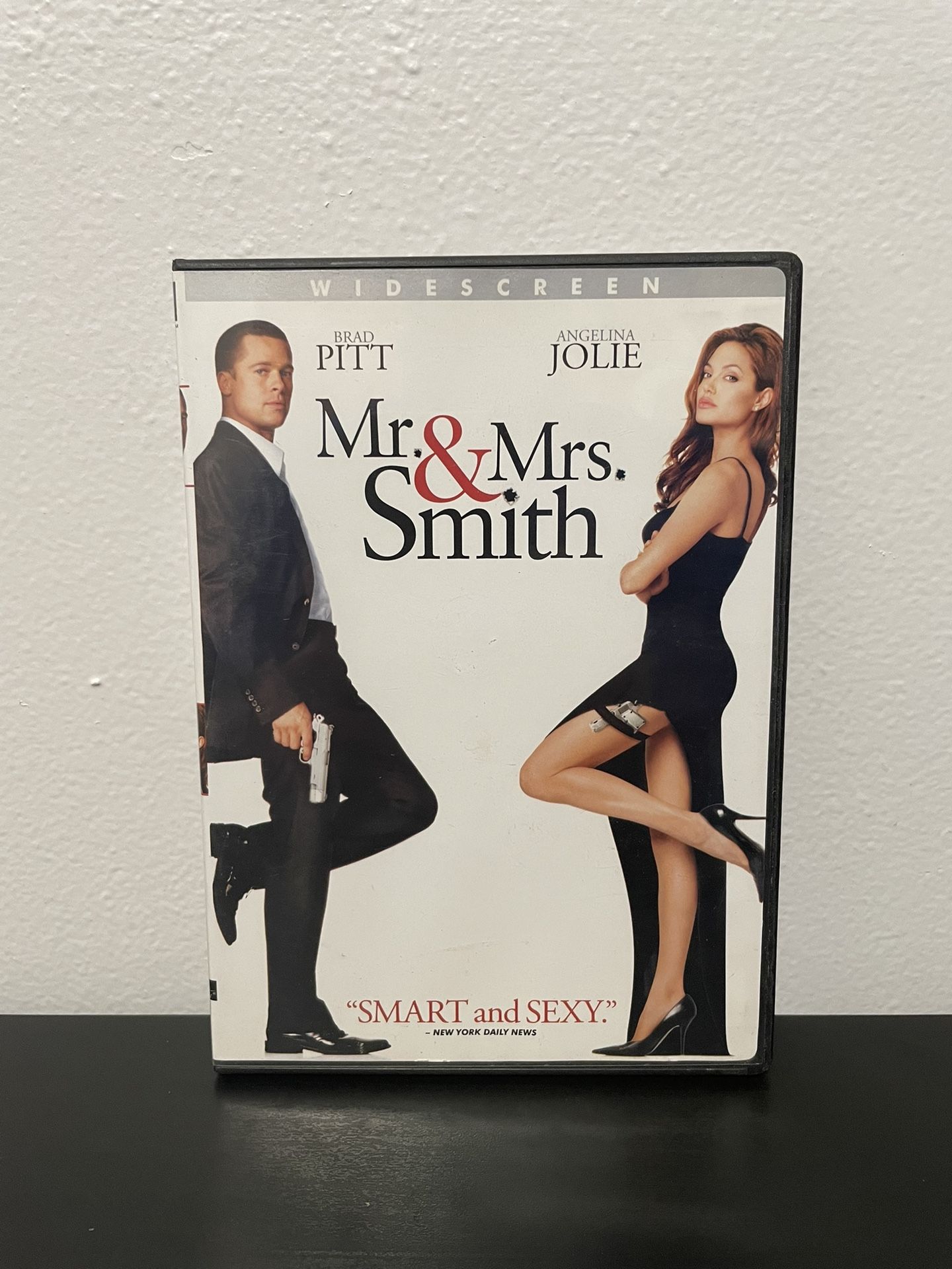 Mr. & Mrs. Smith - DVD - WideScreen Movie - Brad Pitt - Angelina Jolie - 2005