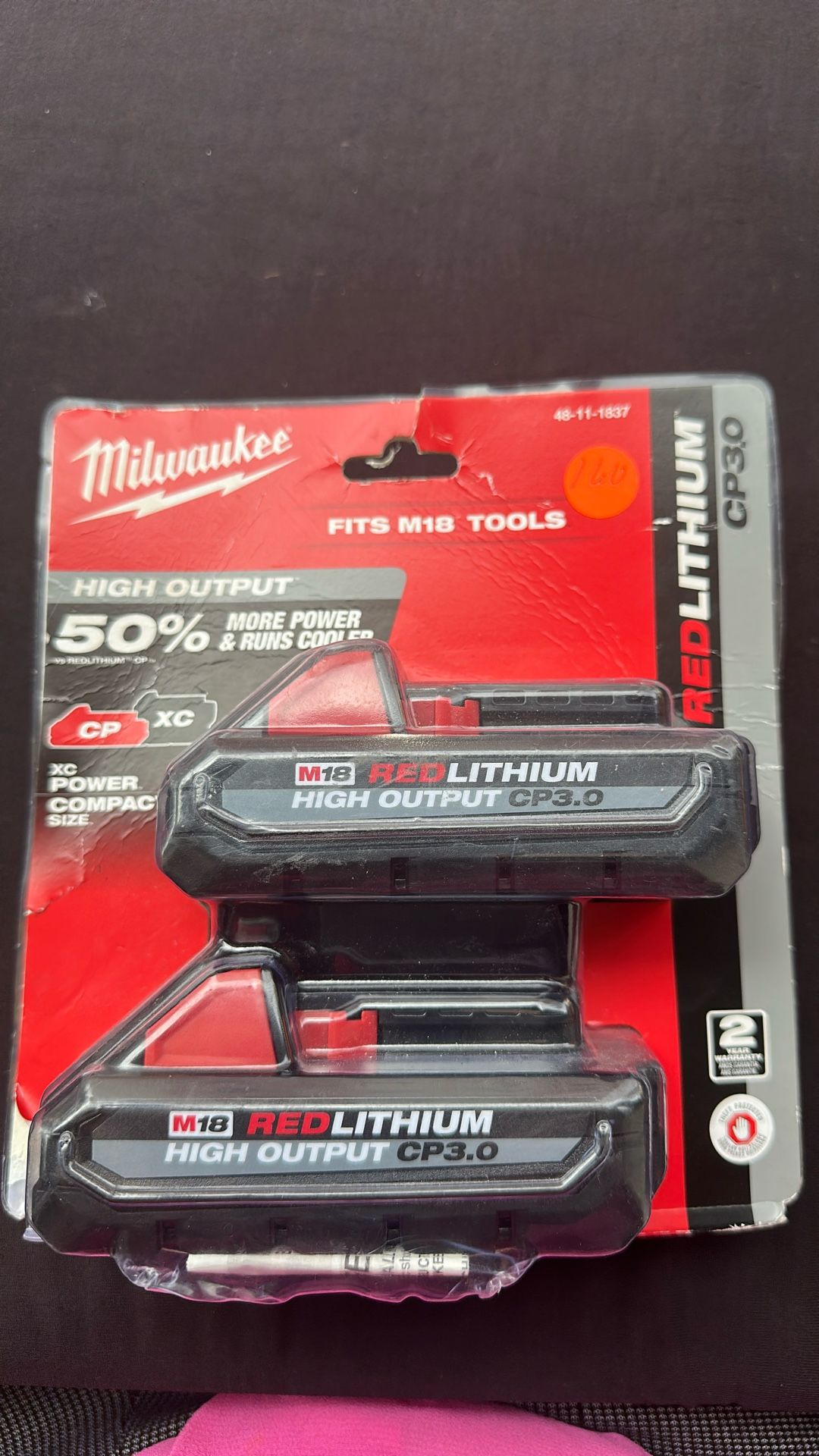 Milwaukee Battery