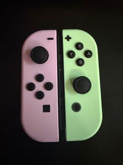 Nintendo Switch Joy-Con Pastel Pink and Green
