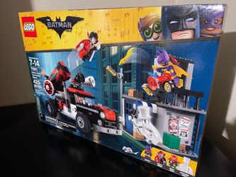 Lego Batman Harley Quinn cannonball