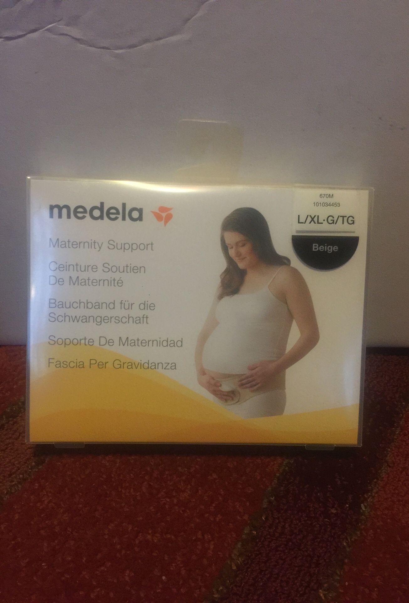 medela maternity support belt L/XL beige
