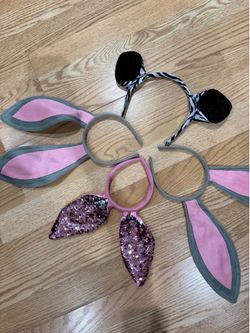 Dress-Up Animal Ear Headbands Bundle (4 Total)