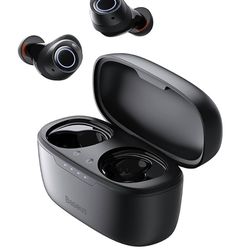 Baseus Active Noise Cancelling Wireless Earbuds with 140H Playback, IPX6 Waterproof, 4 ENC Mics, 0.038s Low Latency, Fast Charge, Bluetooth 5.3 Ear Bu