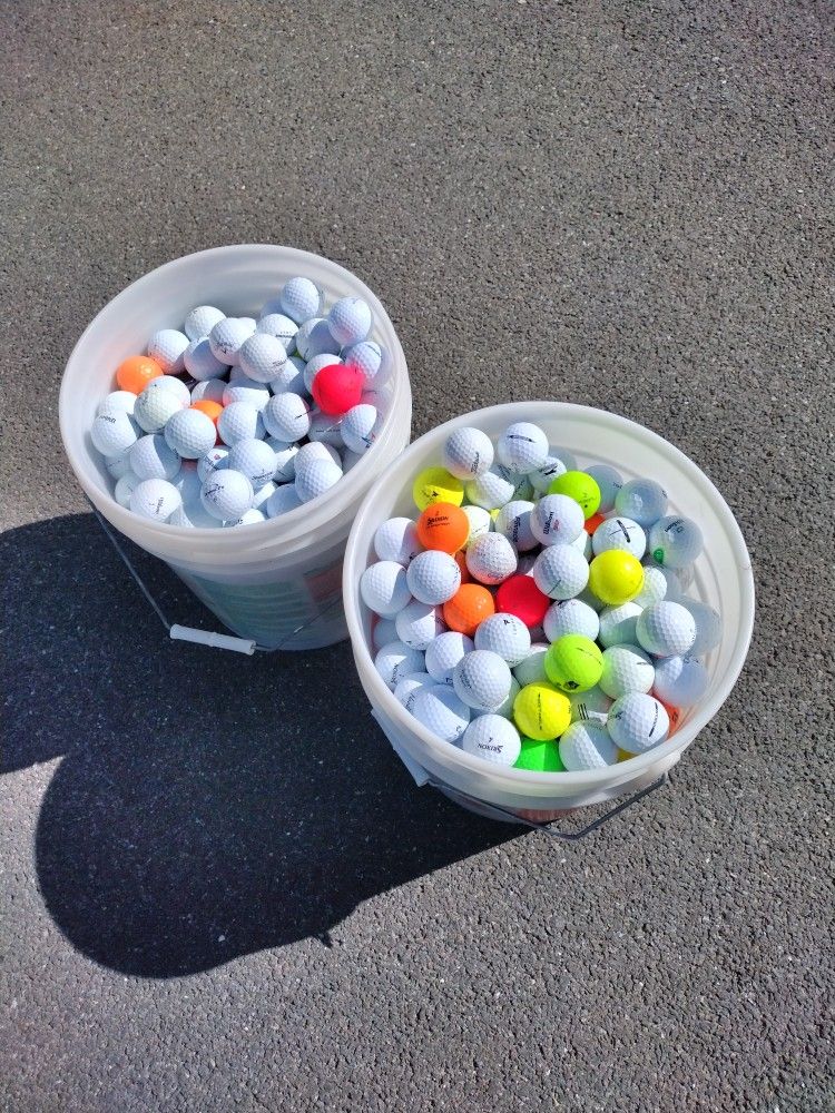 Golf Balls - Buckets Of Them