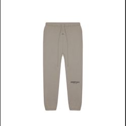 Fear of God Essentials Sweatpants Size Small Taupe Colorway
