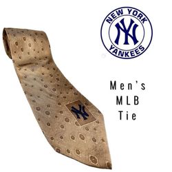 New York Yankees MLB Baseball Diamond Base Tie