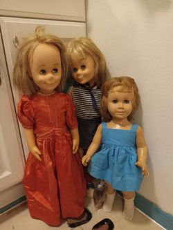 3 Vintage Chatty Cathy  Dolls From 1960s