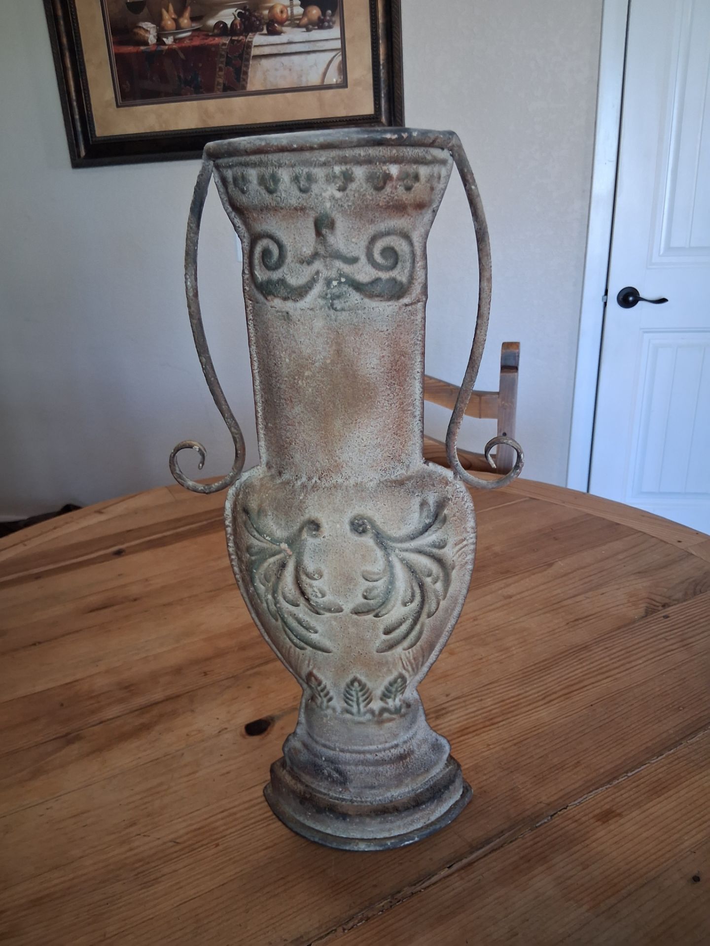 Vintage distressed vase