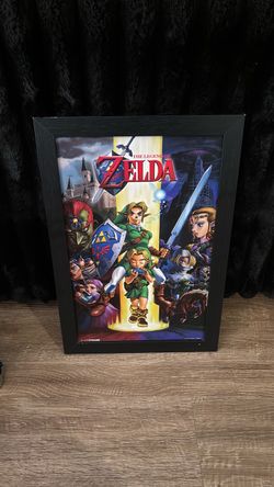Zelda wall frame  13x19