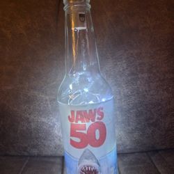 JAWS 50TH ANNIVERSARY COLLECTIBLE LIGHTED BOTTLES WITH LED CORK LIGHTS 