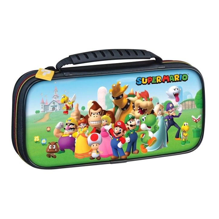 Super Mario Nintendo Switch Travel Case with Catridges