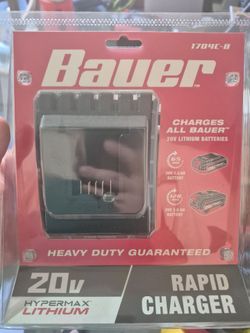 Bauer Battery 20V rapid charger