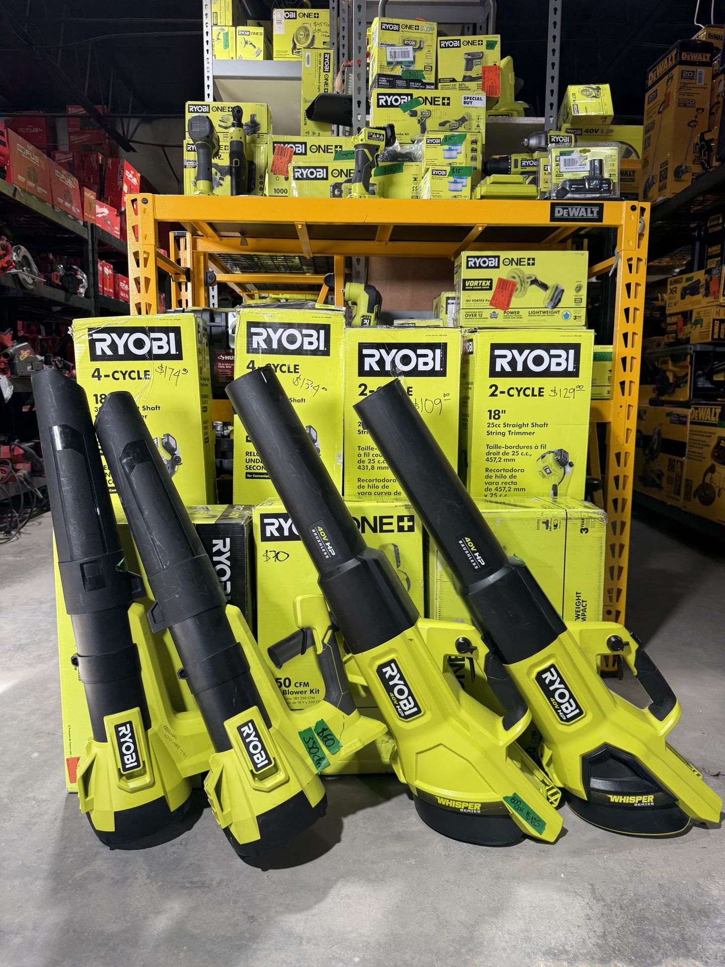 ⛳️ Ryobi Battery Leaf Blowers – On Sale Now!